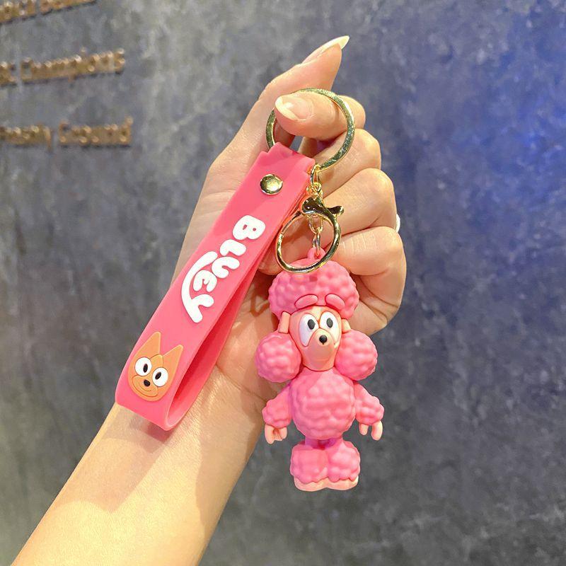 Creative Cartoon Rainbow Horse Unicorn Keychain Female Cute Ins Key Chain Student Schoolbag Pendant Small Gift