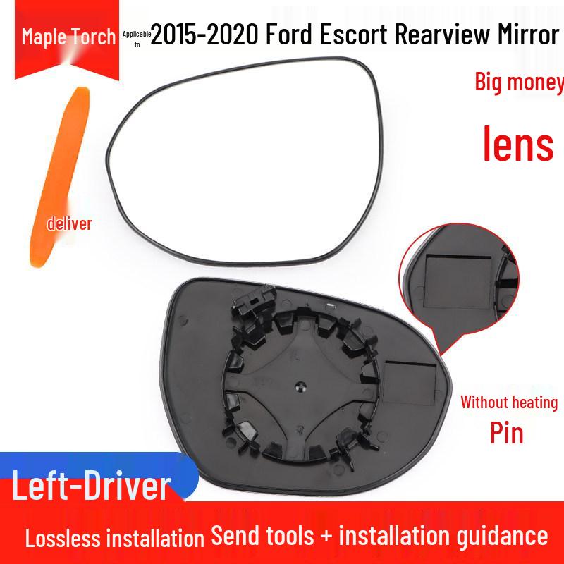 Ford Escort 15-20 Rückspiegelgehäuse Reflektierender Linsenrahmen Zubehör
