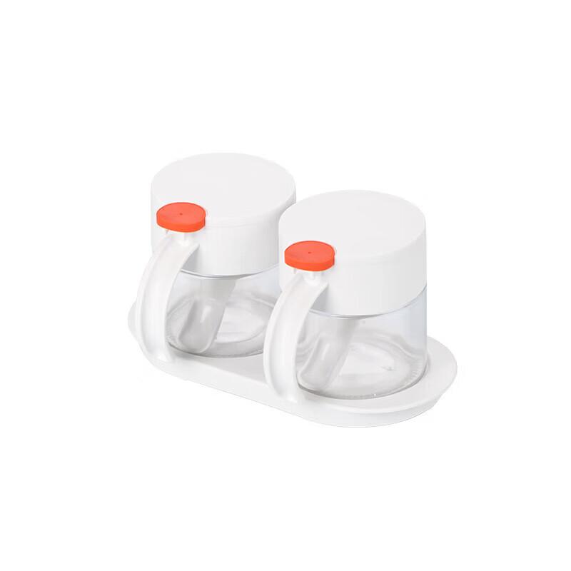 Camellia Glass Seasoning Jar Set
