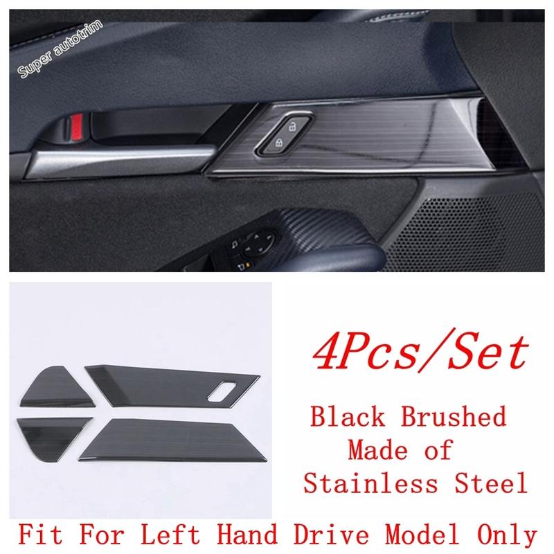 Car Inner Door Handle Bowl Frame Decoration Sequ Cover Trim For Mazda CX-30 - 2024 Stainless Steel Accessories Interior
