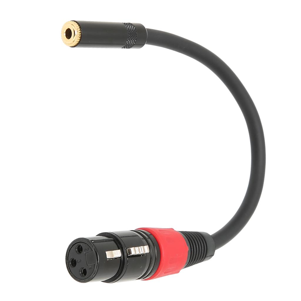 3.5mm to XLR Female Cable Professional Mini Jack Microphone Converter Wire for Camera ComputerXLR Female to 3.5mm