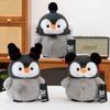 Shen Nezha And Xiaobao Hairstyle Penguin Cartoon Plush Doll For Gift Children