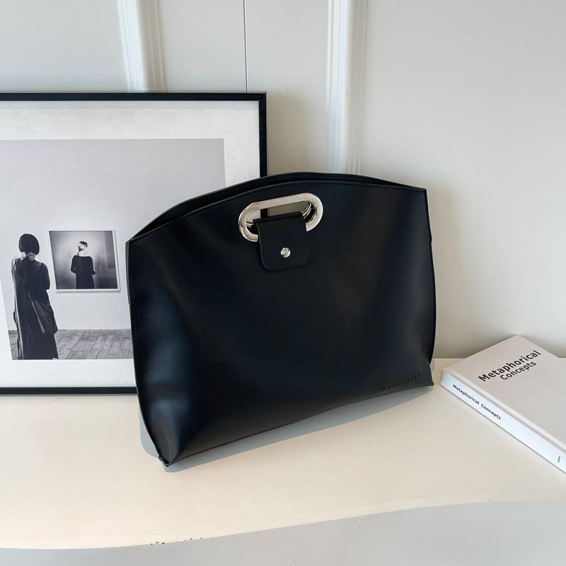 

Ретро-сумки для женщин, новые, из мягкой кожи, большой емкости, летние, простые, универсальные, ручные, квадратные сумки (30cm<Max Length<50cm)