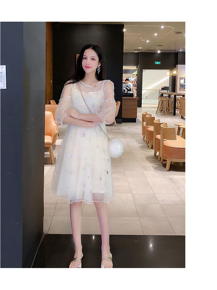 2026 New Women's Small Summer Mori Style Fairy Dress