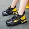 Boys shoes children's sports shoes spring and autumn breathable double net new boys non-slip solid bottom student running shoes