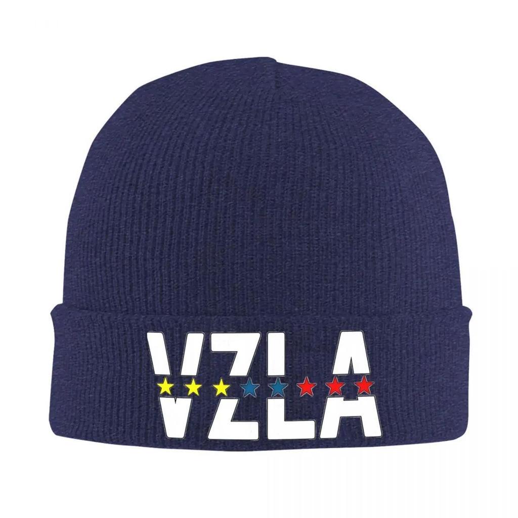 Venezuela Venezuelans Abroad VZLA Knitted Hat for Women Men Skullies Beanies Winter Hat Warm Cap