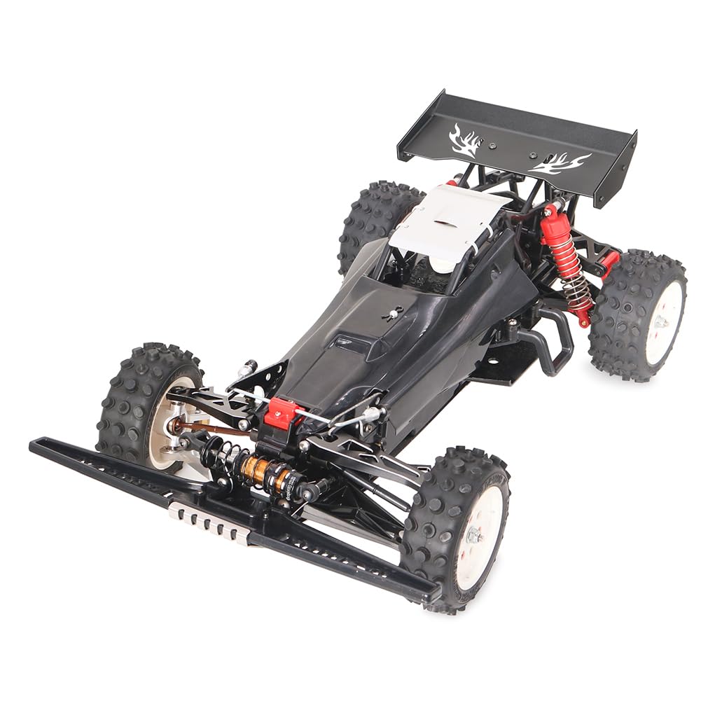 JOYSOG Rear Spoiler Tamiya 1/10 Hot Shot II 2024 RC Metal Rear Wing Tail Spoiler 1/10 RC Drift Car Parts