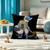 Bentley Shrewd Sly Cooper Square Double-Sided printed Pillow Case Bedroom Bedside Pillow Sofa Cushion Cover