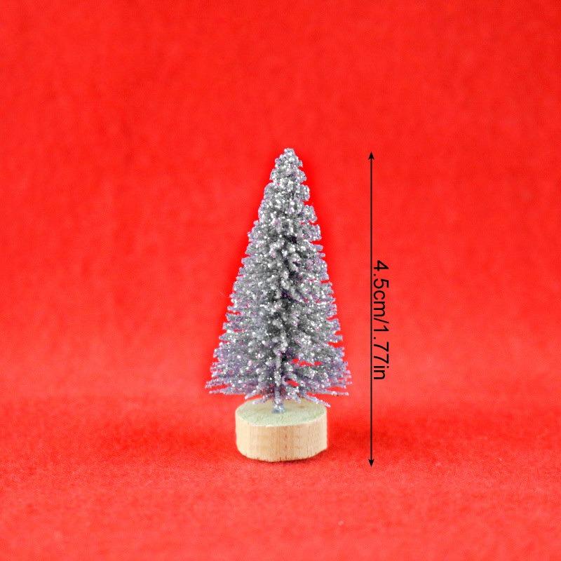 Lot de 12 mini sapins de Noël artificiels, décorations de table, sapin de Noël ...
