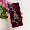 For Oppo A6 4G Case Oppo A6x 5G CPH2783 Cute Crown Letters Cover Soft Silicone Phone Case For Oppo A6x 4G OppoA6 5G Fundas Coque