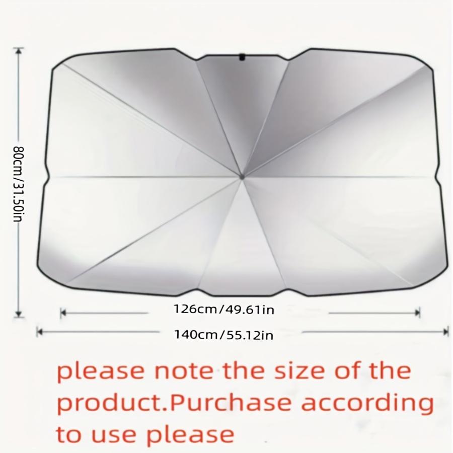 

Car Sunshade Umbrella Front Windshield Sun Shade Foldable Parasol Summer UV Protection Car Heat Insulation Auto Accessories