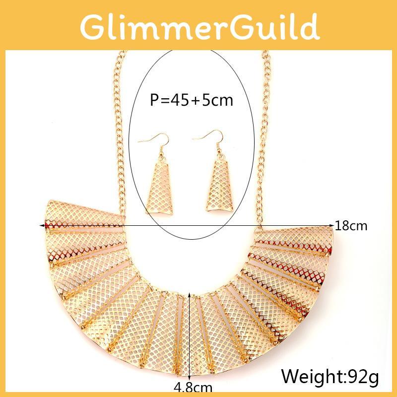 Geometric Alloy Pendant Chain With Electroplating For Travelers And Employee Gifts