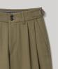 ANOTHER OFFICE WOMEN W. Santiago Chino Pants Flexible (Deep Khaki)