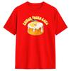 Afroman Zitronen-Pfundkuchen Baumwoll-T-Shirt Für Herren Sommer Streetwear T-Shirts Harajuku T-Shirts Übergröße Print Kleidung
