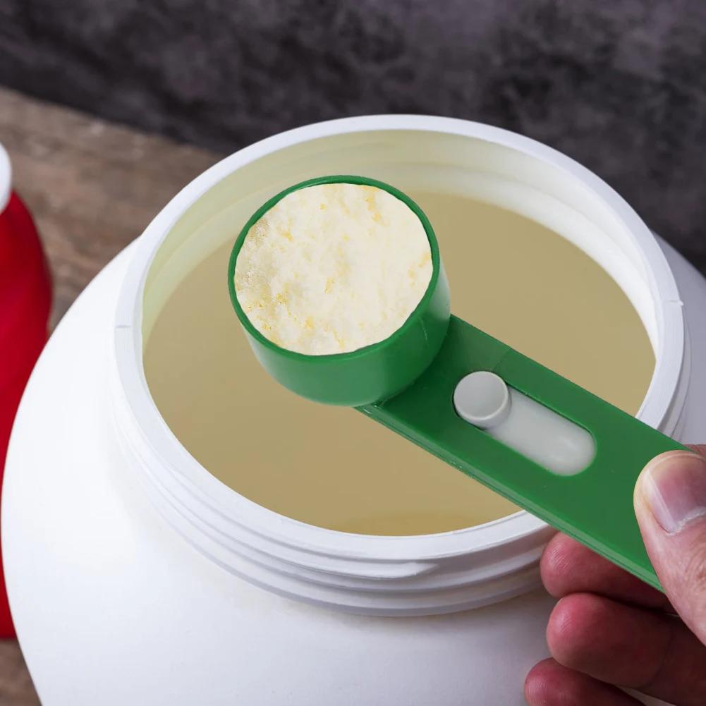 Slideable Measuring Funnel Multi-Purpose Creative Measuring Funneler Mess-Free Sliding Spoon for Cooking Baking Drinks Spoon