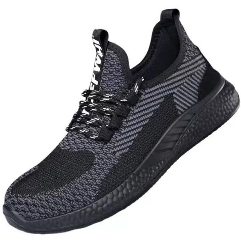 

Jian Gong Breathable Flyknit Safety Work Shoes 36