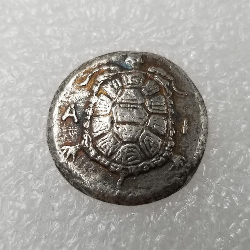 Antique Greek Coin Copper-Plated Silver Round #3417
