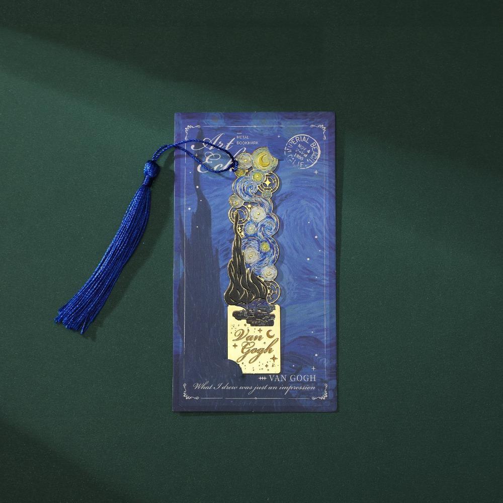 Hollow Flower Metal Bookmark Exquisite Cypress Rose Shape Book Marks Student Reading Stationery School Supplies Gifts