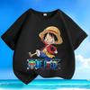 Newly Released Printed Cartoon Character for Boys and Girls Childrens Roundneck Summer Shortsleeved Shirt