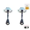 EDP1685-1 2 Stück Vordertür Scharnier Bremse Stopp Prüfmontage Begrenzerband für Subaru Forester MK4 SJ 2012-2018 61124SG000