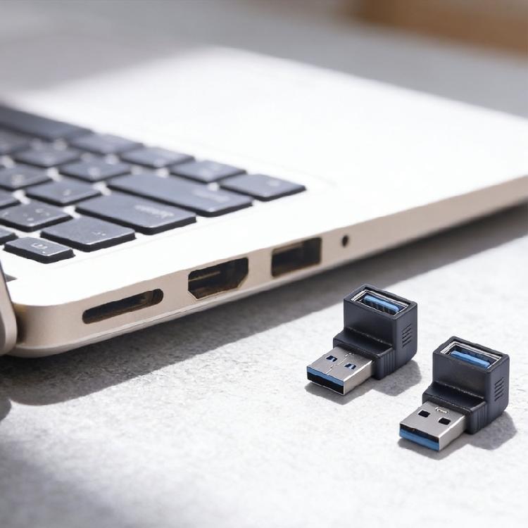 Space Saving USB3.0 Male To Female Adapter Fast Speed For Efficient Data Transfer And Portability