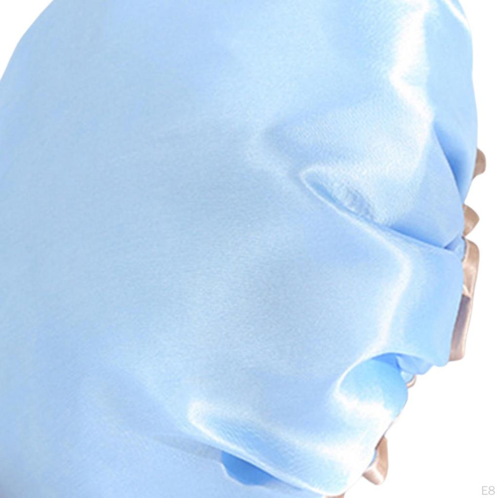 Deluxe Shower Cap for Long and Thick Hair - Premium Waterproof Protection Salon Spa