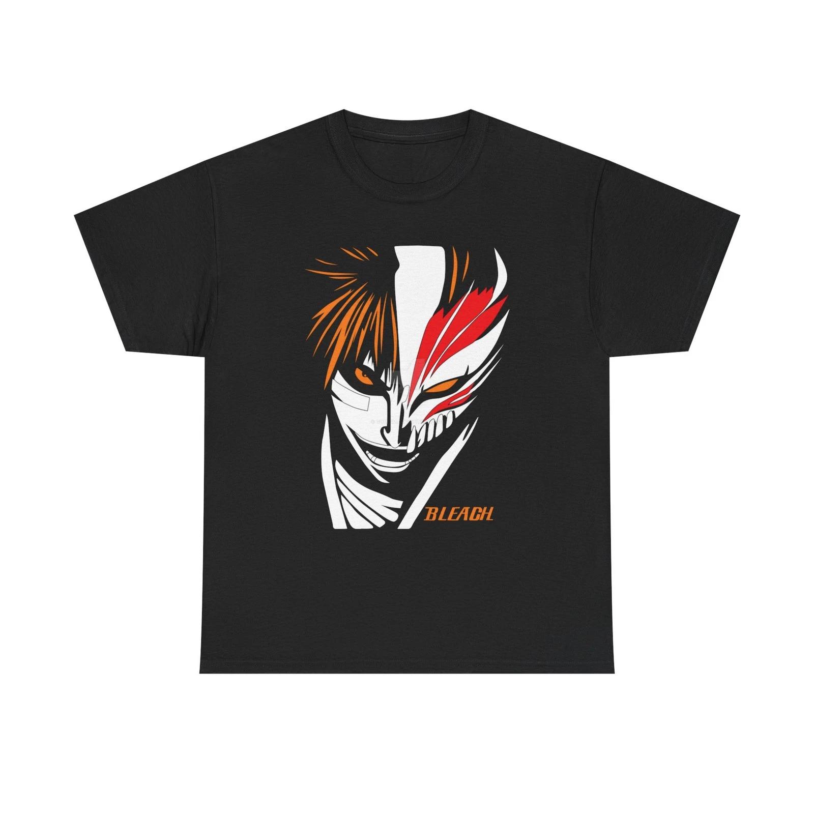 Bleach Ichigo Hollow Mask Tee | Anime Shonen Graphic Shirt L