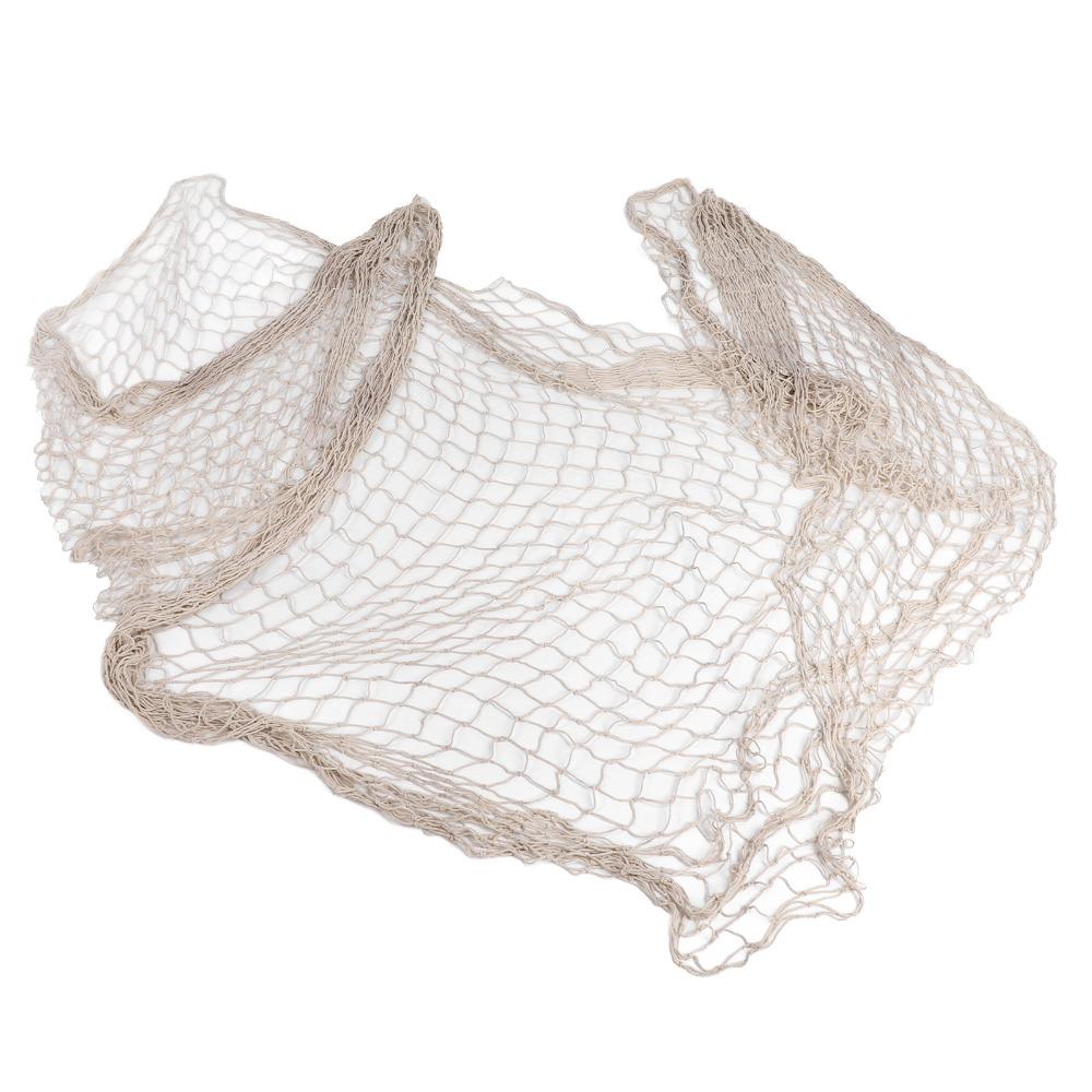 Large Size Fishing Net Decor Cotton Thread Cotton Thread Net Wall Hanging Decor Ocean Theme Party