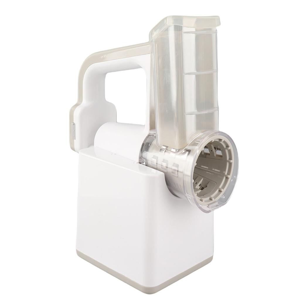 Cordless Electric Rotary Cheese Grater Vegetable Slicer 3 In 1 Handheld Vegetable Shredder Salad