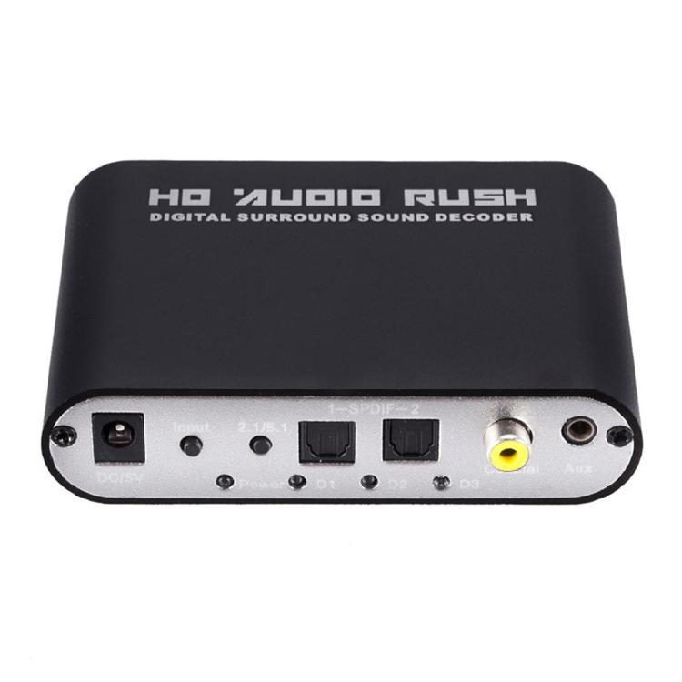 Audio U-disk Player Dac Converter Input Interface Optical Fiber Coaxial Stereo