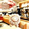 Cute Fluffy Sheep Plush Keychain Soft Fuzzy Material Perfect For Backpack Decoration Birthday Gifts For Kids And Adults