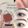 New Eyeshadow Palette in Red-Brown Tones, Single Color Ice Cube Mini Pocket Eyeshadow, Single Shade Multi-Use for Lower Eyelid