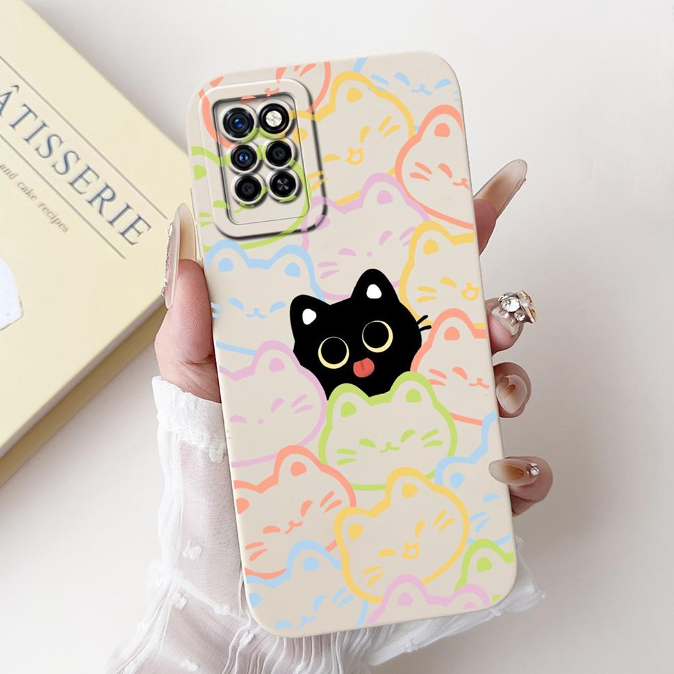 For Infinix Note 10 Pro Case X695 X695D Beautiful Flower Soft Silicone TPU Phone Cover For Infinix Note 10 Note10 Pro Case Funda