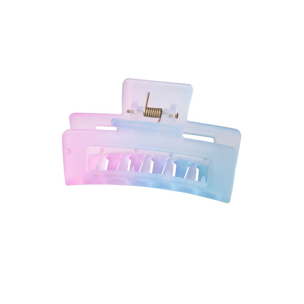Gradient Color Frosted Large Size Hair Clip with A Lot of Volume Shark Clip Hair Clip Hair Accessories