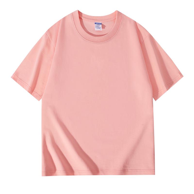 Summer Youthful Oversized Morandi T-Shirt - Cotton, Short Sleeve, Black/White/Dark Gray