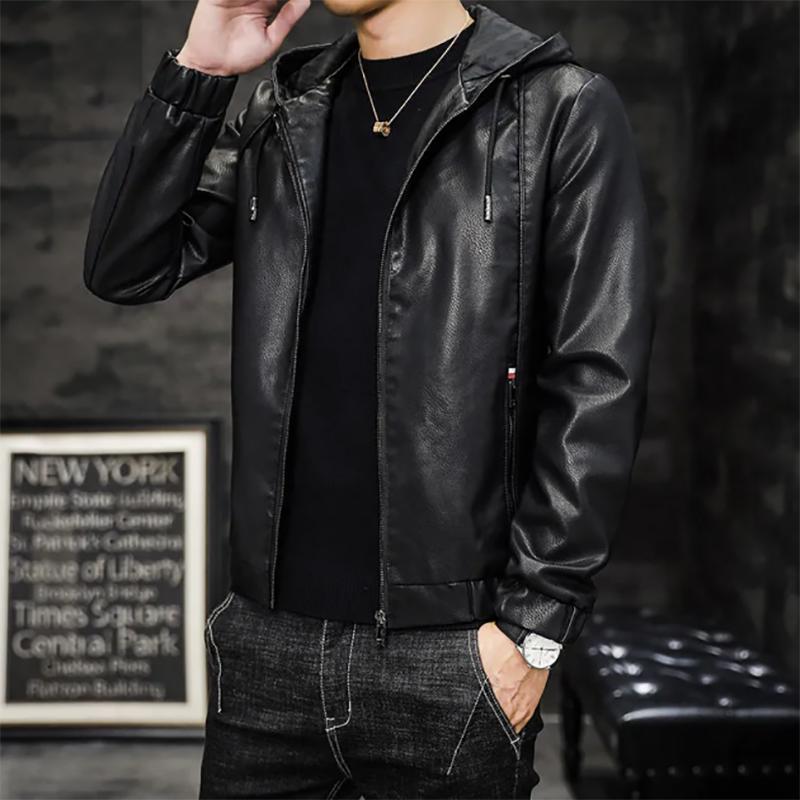 Koupit Fashion Men's Leather Jacket 
