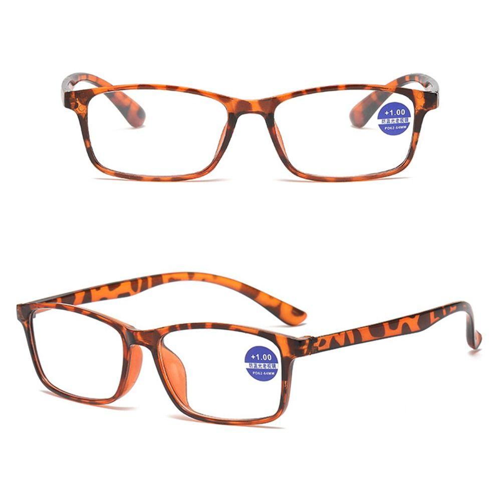 Blue Ray Blocking Anti-Blue Light Reading Glasses Eye Protection Ultralight Hyperopia Glasses Pc Square Eyeglasses Men Women