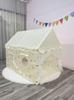 Indoor Children's Princess Castle Play Tent with Smiley Face Design