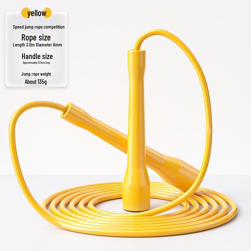 Schnelles PVC-Springseil für Kinder und Jugendliche - Ideal für Schulsport, Prüfungstraining und professionelles Boxen