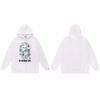Mens Oversized Hooded Sweatshirt With Ape Head Print Heavyweight Cotton Long Sleeve Pullover Daily Wear