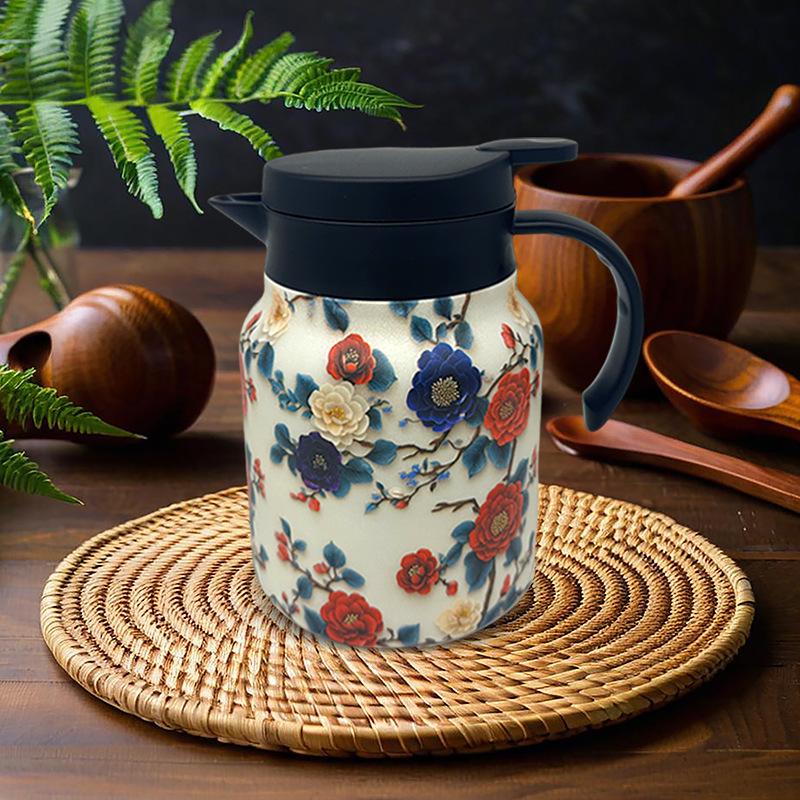 316 Stainless Steel Stewed Teapot: Tea/Water Separator for Home & Office with Simple Design