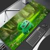 High Quality Leather Mouse Pad Gaming Accessories Gamer Anime Pokemon Bulbasaur Computer Desk Mat Laptop Keyboard Pad Mousepad