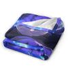 Gojo Satoru Flannel Blankets Winter  Warm Soft Throw Blanket for Kids Adult Couch Bed Funny Bedspread Sofa Bed Cover