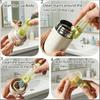3-in-1 Cup Lid Brush Set, Portable Bottle Brush for Cleaning Cup Mouth, Vacuum Flask & Water Bottle