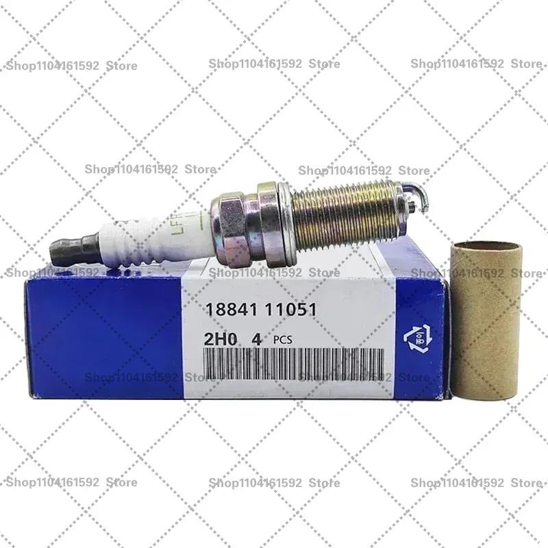 4/6PCS Spark Plug 18841-11051 LFR5A-11 for Hyundai SANTA FÉ II 2.4L G4KE Kia CADENZA SHUMA Coupe SORENTO G4JS G4KD G4KJ 2.0L
