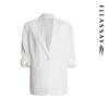 ELLASSAY Women's Acetate Relaxed Fit Blazer