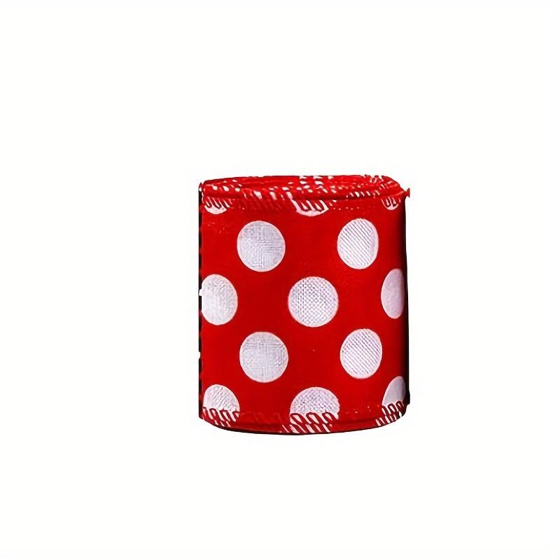 Charming Themed Watermelon Faux Linen Ribbons In Green Checkered Design For Festive Occasions