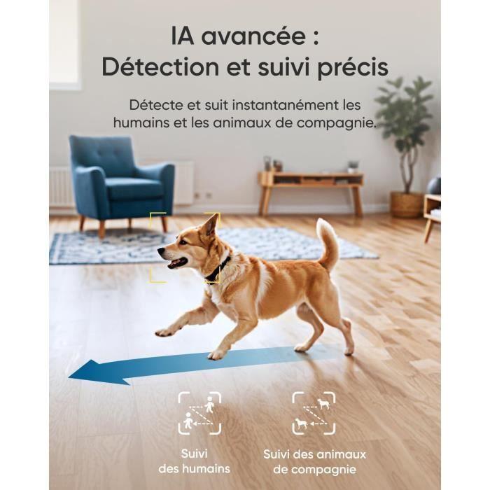 Caméra de Surveillance 4K UHD eufy Security E30 avec IA