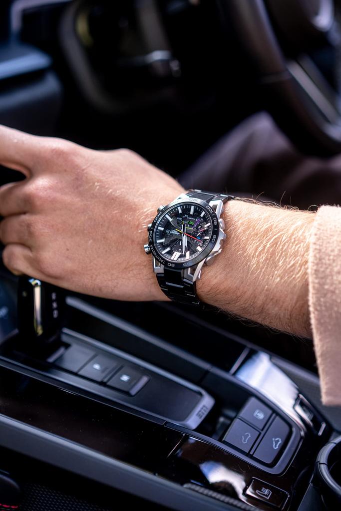 Edifice Watch SOSPENSIONE Bluetooth Utstyrt med Solar Black [Casio] [] EQB-2000YDC-1AJF Herre