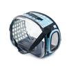 Foldable Transparent Cat Carrier Breathable Outdoor Travel Champing Pet Handbag for Puppy Kitten Pet Shoulder Strap Bag